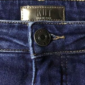 ✨KUT Fab Ab Ankle Straight Leg Size 12 Denim Jeans    # 714